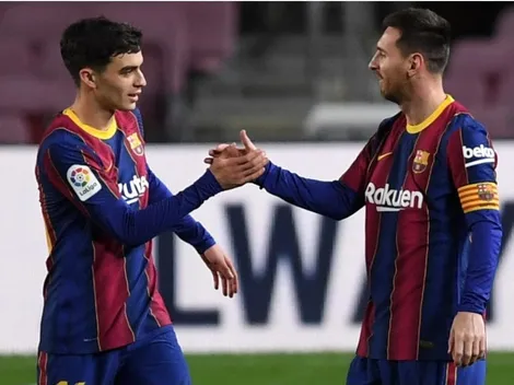 Pedri no olvida a Messi y lo pone como candidato al Balón de Oro