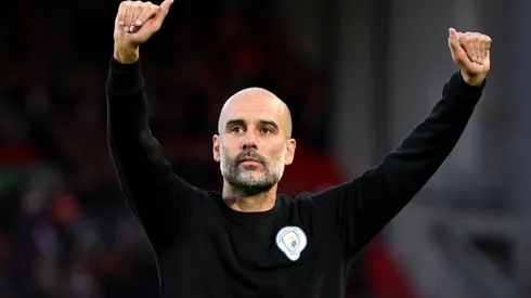 Pep Guardiola, entrenador de Manchester City.