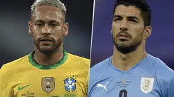 Brasil vs. Uruguay por las Eliminatorias Conmebol. (Getty Images)