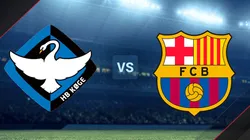 HB Køge y Barcelona se enfrentan por la UEFA Women's Champions League.