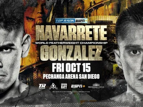Cómo, cuándo y dónde ver Emanuel Navarrete vs. Joet González