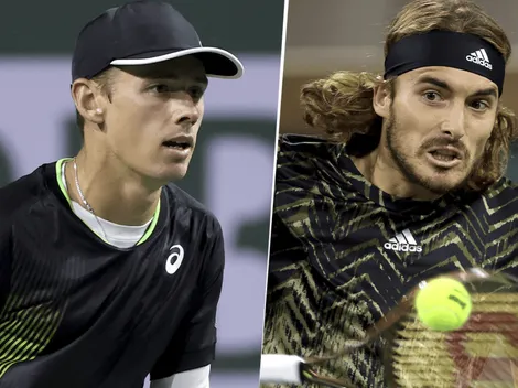 Qué canal transmite Álex de Miñaur vs. Stéfanos Tsitsipas por el Masters 1000 de Indian Wells