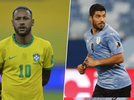 Eliminatorias Conmebol: las formaciones confirmadas para Brasil vs Uruguay