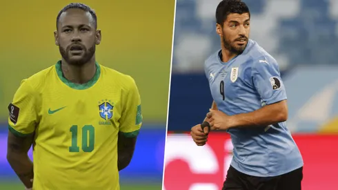 Neymar y Luis Suárez.