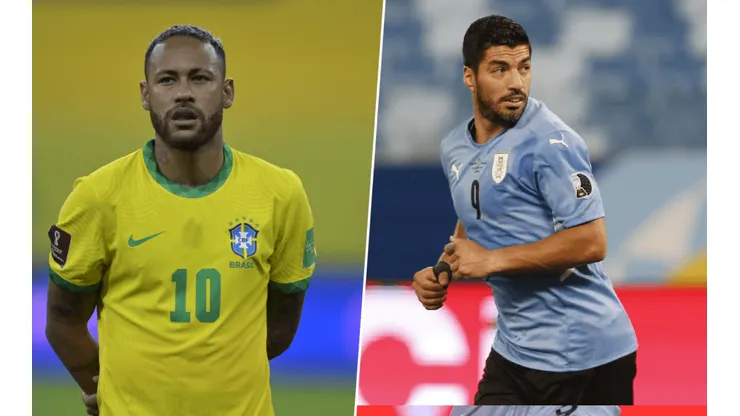 Neymar y Luis Suárez.