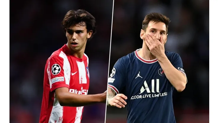 Joao Félix se ve como el posible heredero de Messi.
