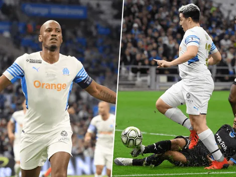 Partido de Héroes: las imágenes que contrastan el presente de Nasri con el de Drogba