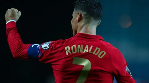 Cristiano Ronaldo festeja uno de sus goles con Portugal.