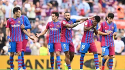 Jugadores del Barcelona.