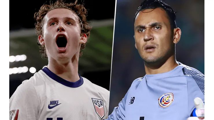 Estados Unidos y Costa Rica se enfrentan por las Eliminatorias Concacaf.