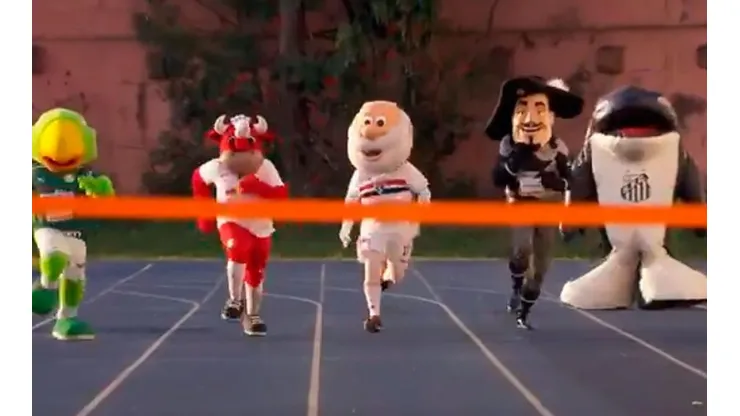 Mascotas paulistas en acción.