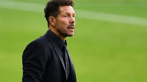 Diego Pablo Simeone, entrenador de Atlético de Madrid.