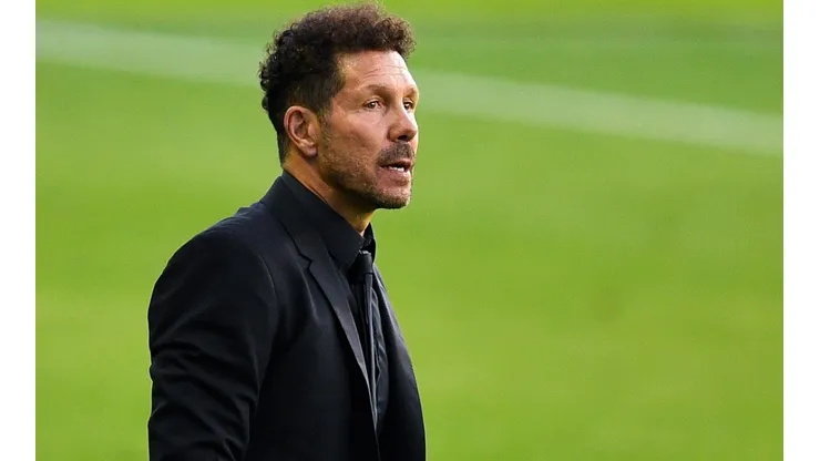 Diego Pablo Simeone, entrenador de Atlético de Madrid.