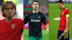 Algunas de las figuras que se juegan su pase a Qatar 2022 en las Eliminatorias de Noviembre.