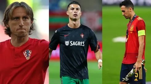 Algunas de las figuras que se juegan su pase a Qatar 2022 en las Eliminatorias de Noviembre.