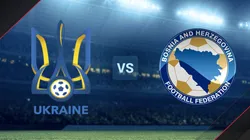 Ucrania y Bosnia se enfrentan por las Eliminatorias UEFA.