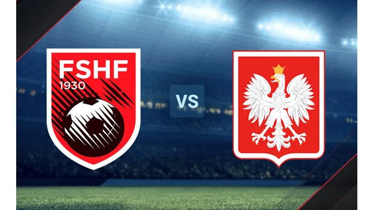 Albania y Polonia se enfrentan por las Eliminatorias UEFA.
