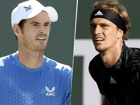 Qué canal transmite Andy Murray vs. Alexander Zverev por el Masters 1000 de Indian Wells