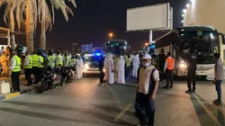 Incidentes entre futbolistas e hinchas de Irak.