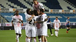 Jugadores del AC Milan.