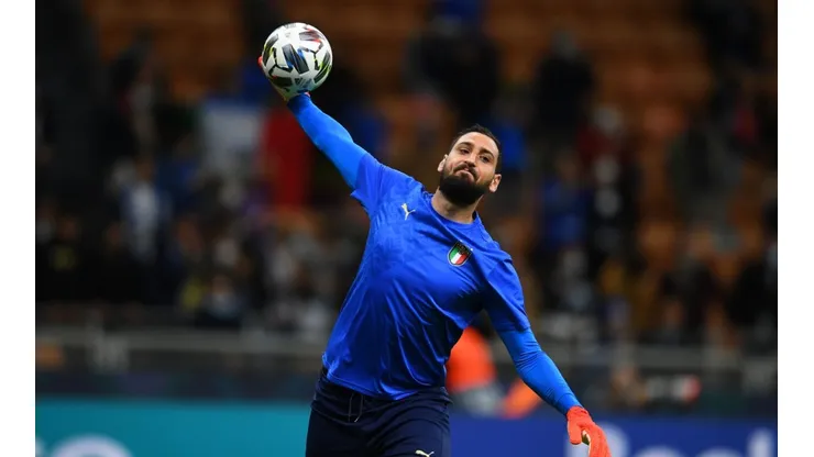 Gianluigi Donnarumma, arquero de la selección italiana.