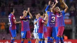 Jugadores del Barcelona.