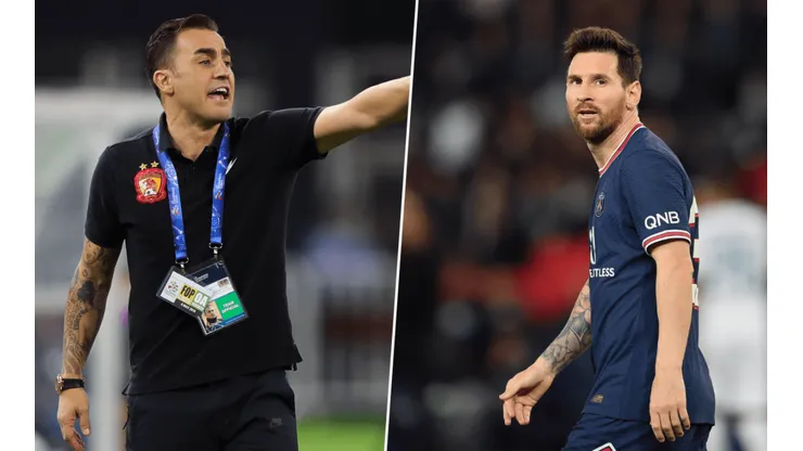 Fabio Cannavaro pone a otro futbolista por encima de Lionel Messi.