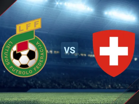 VER EN VIVO Lituania vs. Suiza por las Eliminatorias UEFA: Hora y canal de TV
