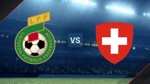 Lituania y Suiza se enfrentan por las Eliminatorias UEFA.