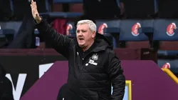 Steve Bruce, entrenador del Newcastle.