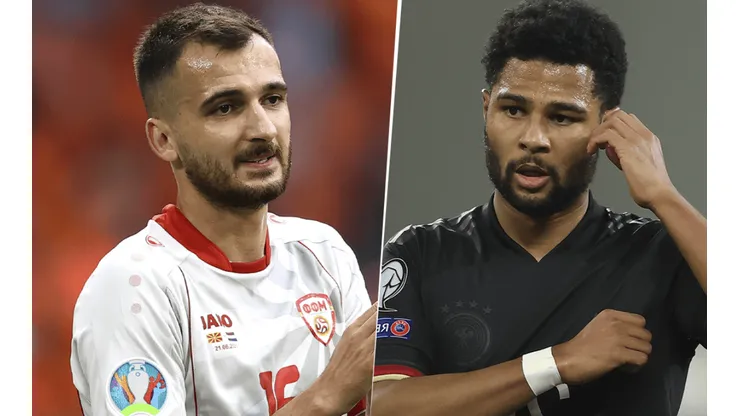 Macedonia del Norte vs. Alemania por las Eliminatorias UEFA. (Fotos: Getty Images).