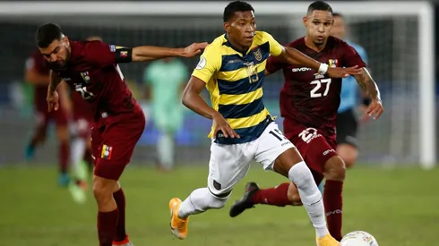 Imágenes del último Ecuador vs. Venezuela.