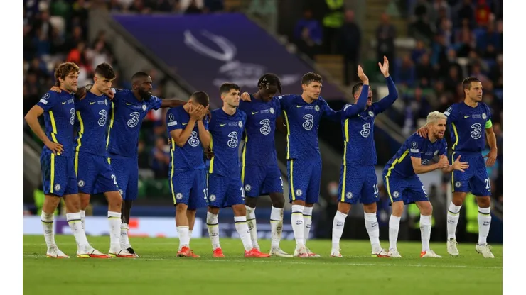 Jugadores del Chelsea.