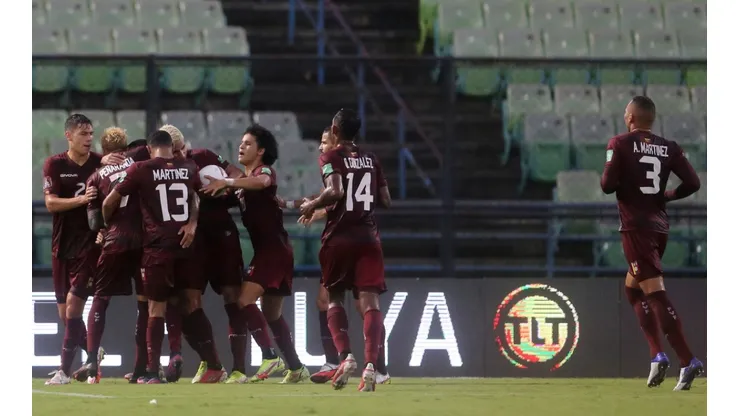 Venezuela festeja el triunfo ante Ecuador.