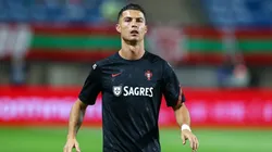 Cristiano Ronaldo en un encuentro con Portugal.