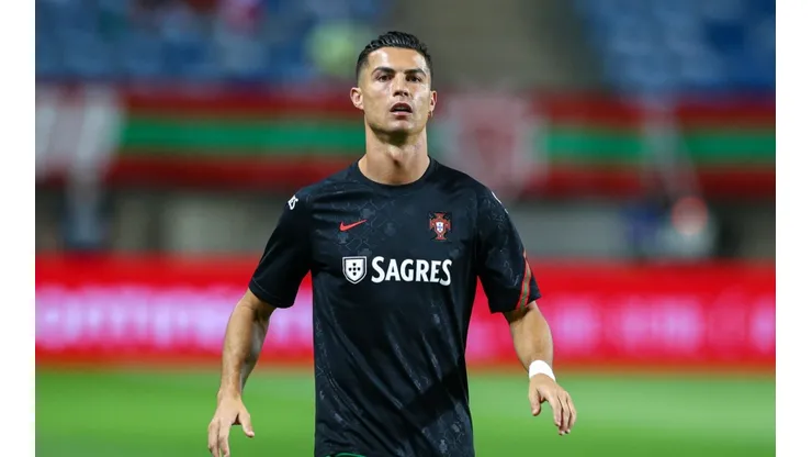 Cristiano Ronaldo en un encuentro con Portugal.