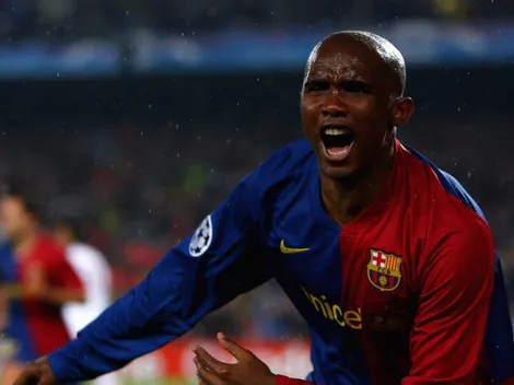 Samuel Eto'o confesó estar sufriendo por la posibilidad de un duro desenlace en Barcelona