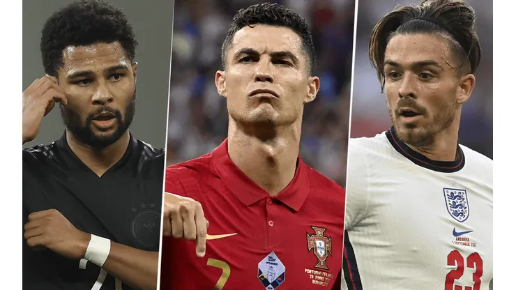 Tabla de posiciones de las Eliminatorias UEFA rumbo al Mundial de Qatar 2022. (Fotos: Getty Images).