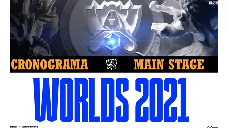 Worlds 2021: Calendario y Horarios de las partidas del Main Stage