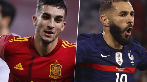 España vs. Francia por la UEFA Nations League (Foto: Getty Images).