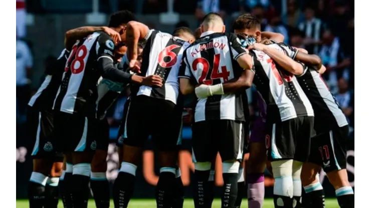 Momento de concentración de Newcastle.