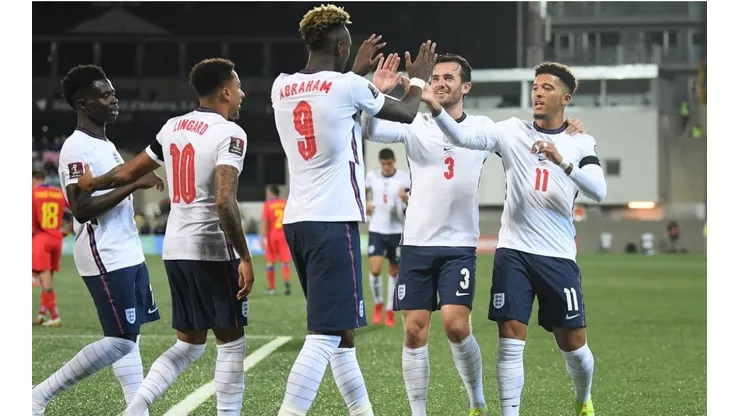 Inglaterra fue demasiado superior a Andorra y se encamina a Qatar 2022.