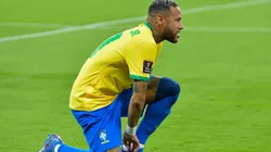 Neymar en un encuentro con Brasil.
