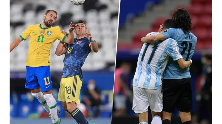 Partidos atractivos en Conmebol.