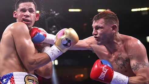 Edgar Berlanga besó la lona por primera vez en su carrera