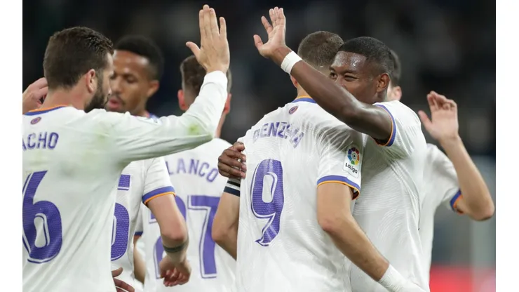 Jugadores del Real Madrid.