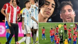 Hincha paraguayo con Messi.