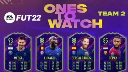 FIFA 22 revela al Equipo 2 de Ones To Watch, con Messi y De Paul