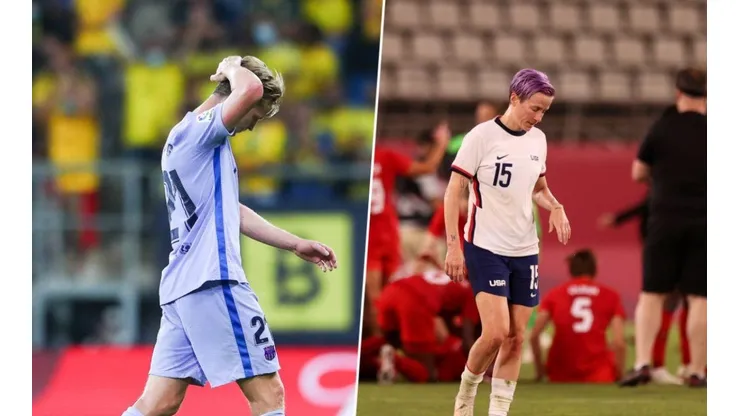 De Jong y Rapinoe, entre los olvidados al Balón de Oro.