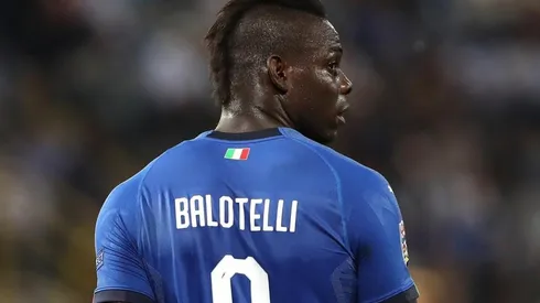 Mario Balotelli, en su último paso por la Selección de Italia en 2018.